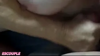 Husband sucked wife's pussy and in return, wife fucked his dick in the Amazon position. escouple