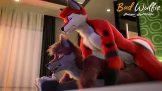 *RedWulfie* Gay Furry Yiff Gif