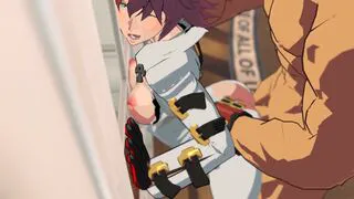 Jack-o uses her vagina to receive Sol's love