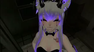 Bunny waitress gets robbed and fucked in back alley~❤️