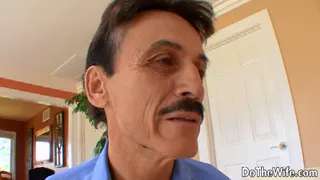 Slutty Young Wife Jaime Applegate Cuckolds Her Old Husband