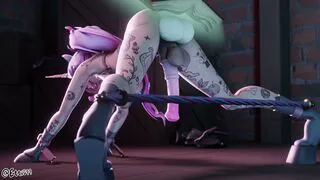 Deadlock - Celeste punishment (Futanari)