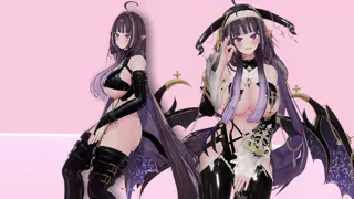 Yes Or Yes Hentai MMD | Elf VTuber Strip Dance