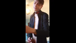 Goonijg session intense cumshot and cumeating