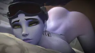 Widowmaker Blowjob & Anal (Fart Edit)
