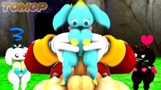 Eggman's Fuck Chao without any chance - [Tomop]