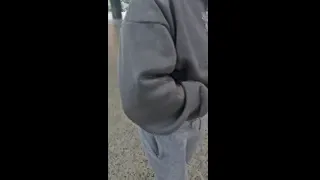 Flashing my tits in the parking lot ever turns me horny