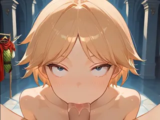 Neia Baraja Blowjob (Overlord)