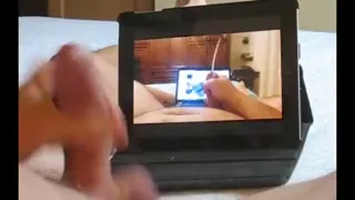 Grandpa James wanking off a spunk load on 24th October 2019