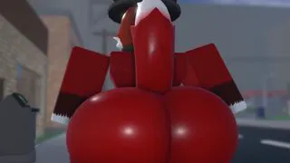 Fancy Fox twerking/shaking ass (Muitetul)