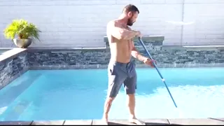 Sexy Cheating Wife Seduces the Pool Boy and gets impregnated with a creampie
