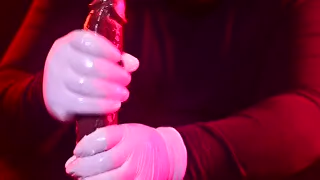 Jerking and Smacking this Big Black Cock 2