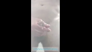 FAT NUT SHOT! Slow Mo Cumshot dumping my HUGE LOAD!