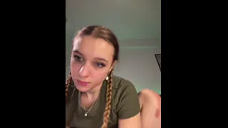 JUCIELUSSIE RIDES DILDO IN FURIOUS CREAMPIE
