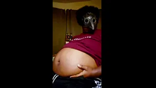 Sloshy belly