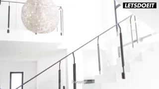 Oiled Curvy Latina in Bikini Gets Rough Doggy Pounding... Her Thick Ass Bouncing Every Thrust