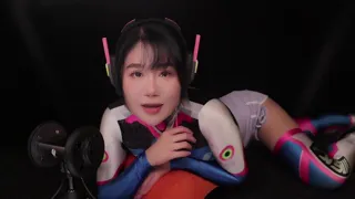 ASMR Hot Girl Take Care of the Last Man on Earth | DVA Cosplay | Ear Eating and Mouth Sound