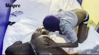 Slim slut getting her pussy and ass eating real good