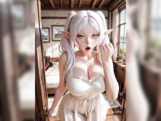 Frieren Beyond Journeys End-Frieren 3D animation [ZBAiArt] - Music Version