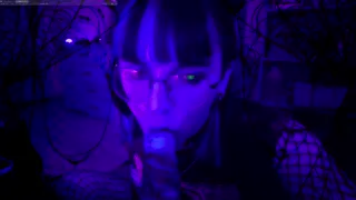 kotka devil embraces forbidden cosplay blowjob