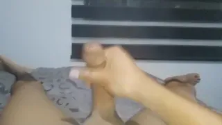Masturbación en solitario demasiada caliente (Mucho semen)