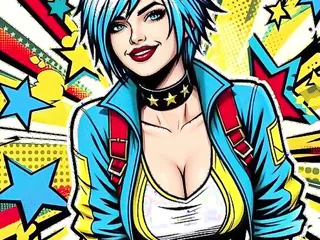 Neon-Girl gets milk thrown on her boobs (extended version)