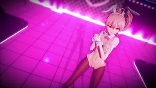 [THE IDOLM@STER MMD] Mika Jougasaki - Bunny Style (R18)