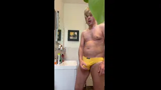 Mikey Solos gets busy with his cock. MASSIVE CUMSHOT