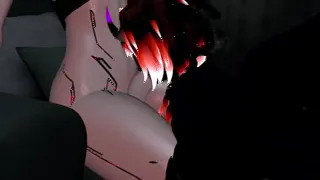FemuboiMizuki'S Throat Drowns In Synthetic Arousal