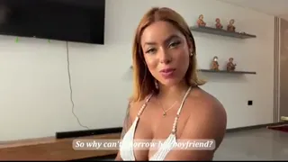 My Stepsister Stole My Dress, So I Fucked Her Boyfriend And He Filled Me With Cum