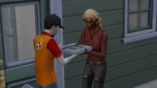 [Sims4] RCG - Paying for the pizza