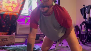 ftm trans boy gets fucked by machine