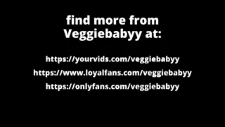 cuckold cum cleanup and ass joi for my cuck step-brother - full video on Veggiebabyy Yourvids