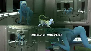 The Clone Sluts of Aayla Secura (Star Wars)