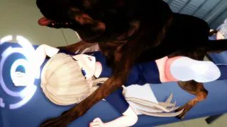 Toki Blue Archive Dog bestiality