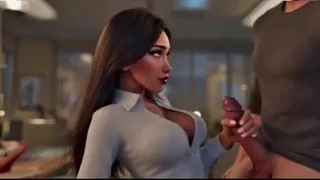 Copy Room Slut - Horny office girl gets fucked in the copy room (AI Generated)