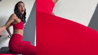 Workout Turns Me On - My Cock Starts Throbbing Through My Leggings