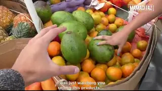 Latina Fruit Vendor Approached Outdoors, She Agrees to Leave With Him... What Happens Next Is Wild