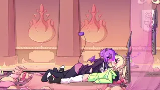 MAX THE ELF : ( ANIMACION ) _ FUTA -  LAS CHICAS SE PUSIERON PERRAS CON UN TRIO DE LECHE