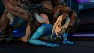 Monster And Samus [Garryswood]
