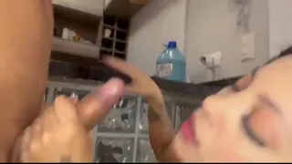 Novinha cavaluda do sul levou pirocada nos dois buracos bem gostoso
