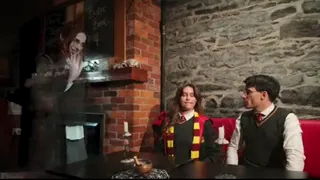 Selina Bentz as Hermione and Audrey Reid as Moaning Myrtle Take Turns Getting Fucked in the Bathroom - Harry Potter Porn Cosplay Parody
