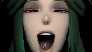 Oral vore by epiquack