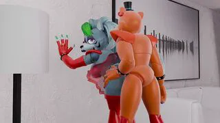 Roxanne Wolf Standing DoggyStyle POV