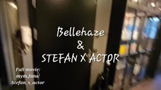 My super-hot trans neighbor Bellehaze came over to my place to get fucked!