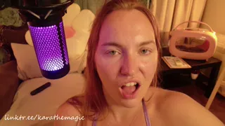 Pretty face: tease and orgasm