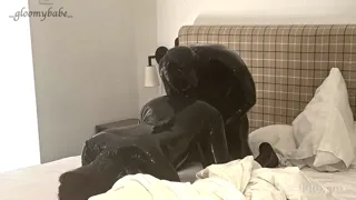 Homemade latex sex video, T2 fucking my latex girl - Alex Latex