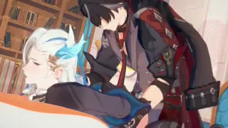 wriothesley fucks neuvillette anal - Genshin Impact Hentai Yaoi