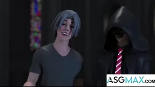 ASGMAX - College Twink Kai Park Gets Fucked Deep by Huge Cock in Exclusive Frat Society