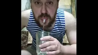 I love fresh cum so much! that as soon as I came, I took all that cum in my mouth, then spat on a huge dildo and fucked my ass with it! My cum was in my mouth and in my anal! I'm dirty!